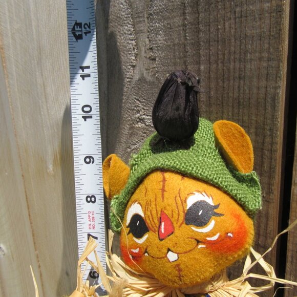 Lot of 6 Annalee 2007 Fall Autumn Thanksgiving Scarecrow Figures Mouse - Picture 6 of 8